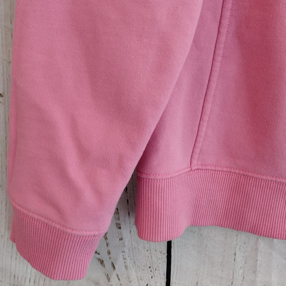Vineyard Vines | Pink Vintage Whale 1/4 Zip Long Sleeve Fleece Pull-Over - Picture 3 of 12